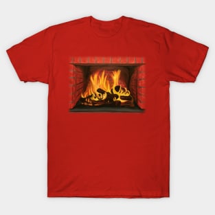 Brick Fireplace T-Shirt